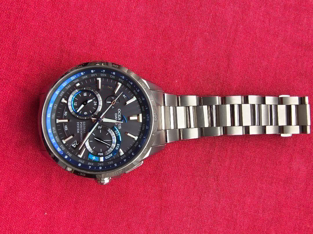 カシオ　オシアナス　OCW-G1000-1AJF美品