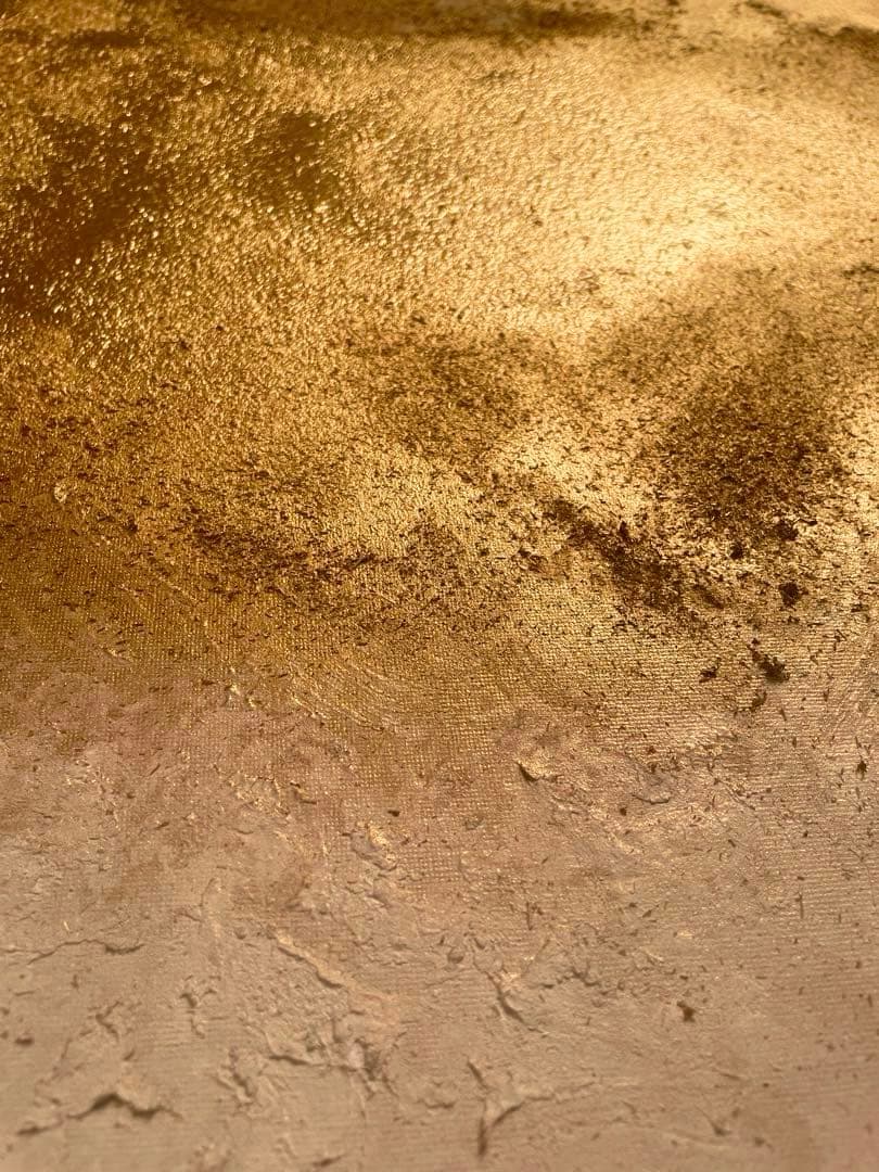 大きい絵画 803×652｜抽象画 現代アート 金 インテリア モダン 大きめ