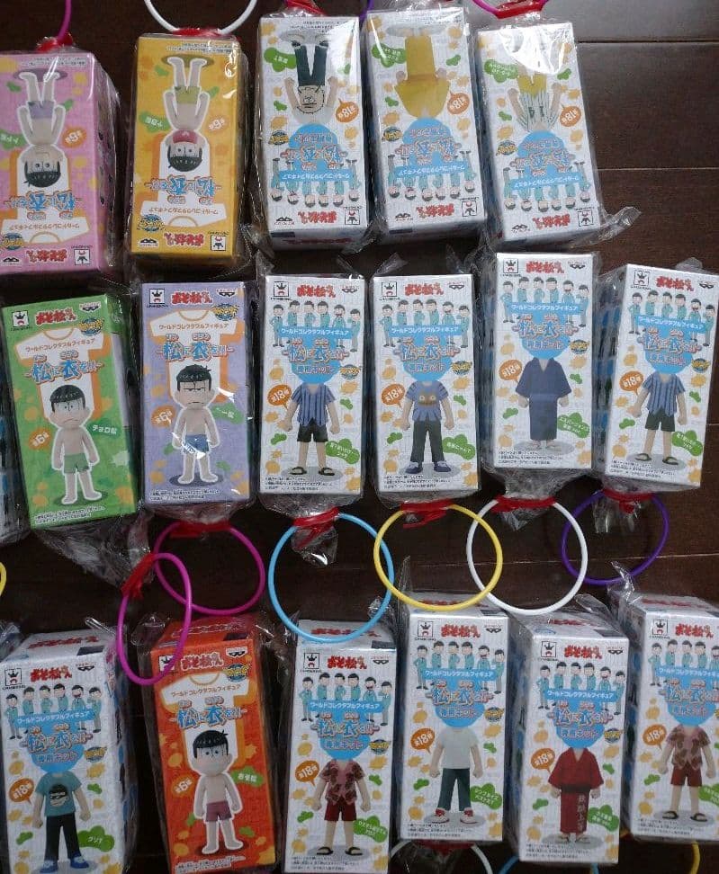 おそ松さん フィギュア 松に衣を ワーコレ 纏め売り