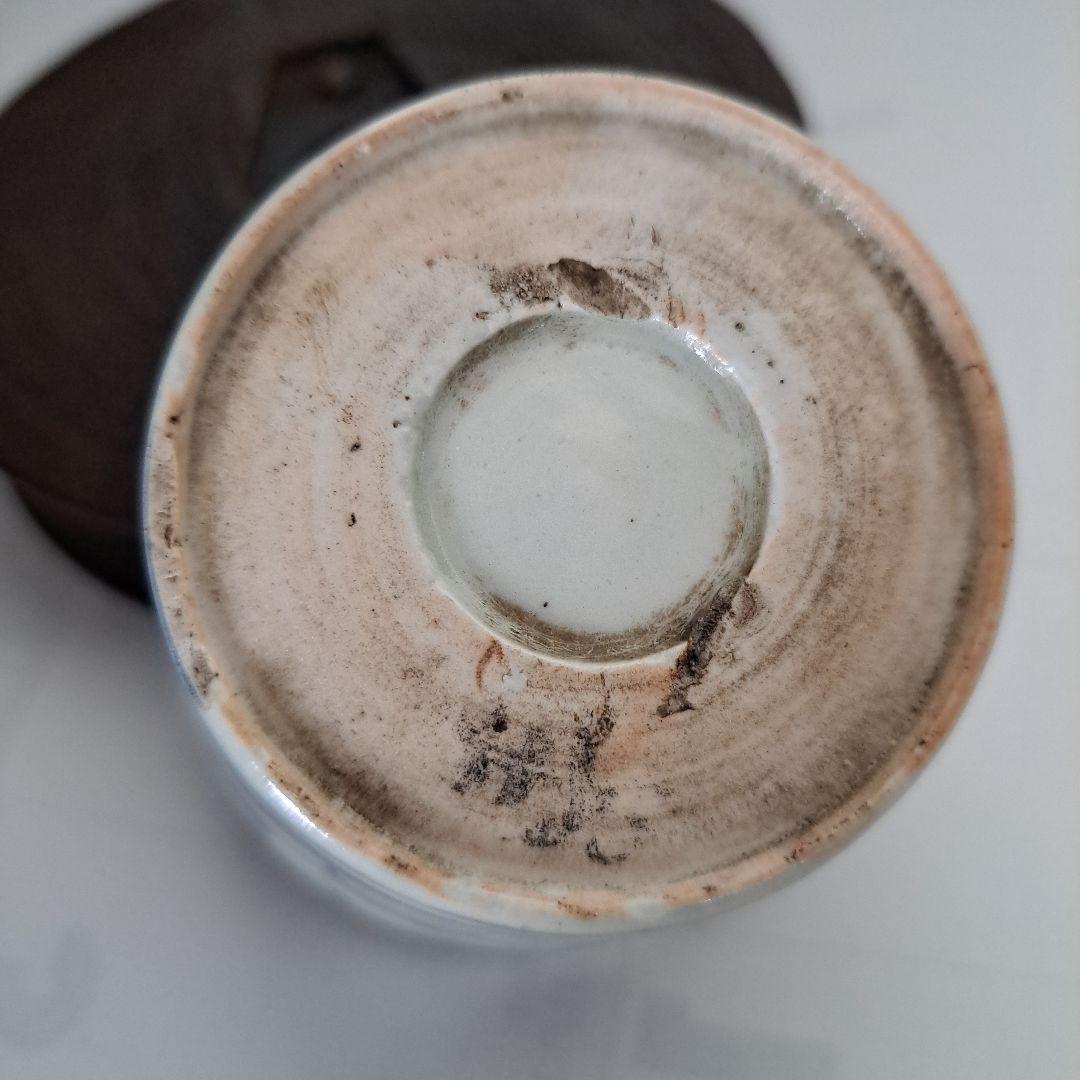 お値下げ中　江戸中　極上　蕎麦猪口　　花散らし図　1740～1770年