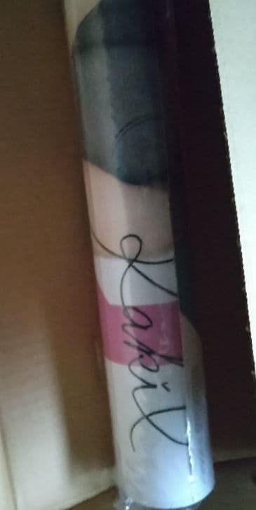 激レア乃木恋限定 壁掛け彼女シート賀喜遥香 直筆サイン入60cm x 90cm