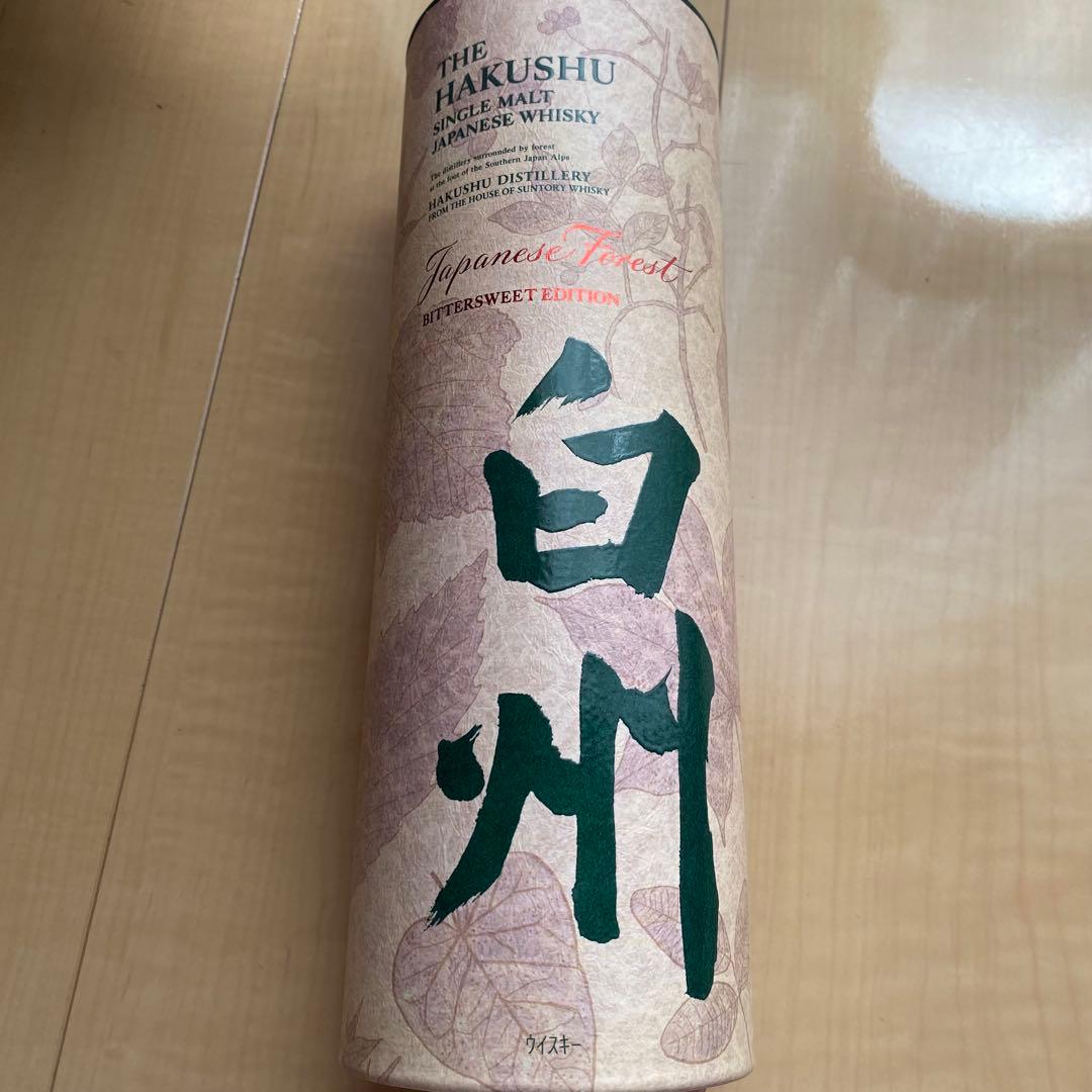 ウイスキー　白州　シングルモルト　ジャパニーズフォレスト　サントリー　新品