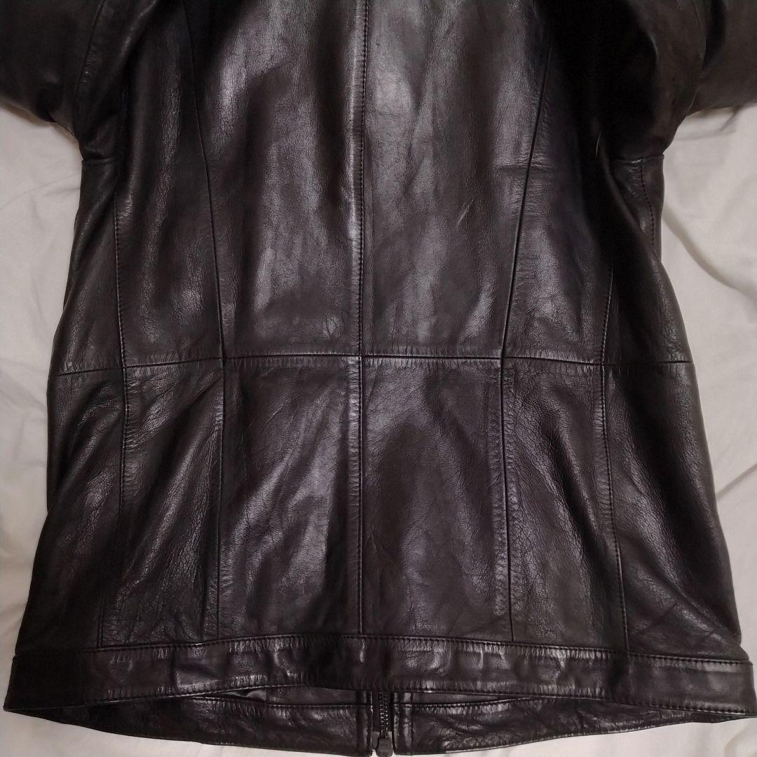 【ビックサイズ XL 本革】ニコルクラブ レザー ライダースジャケット シングル