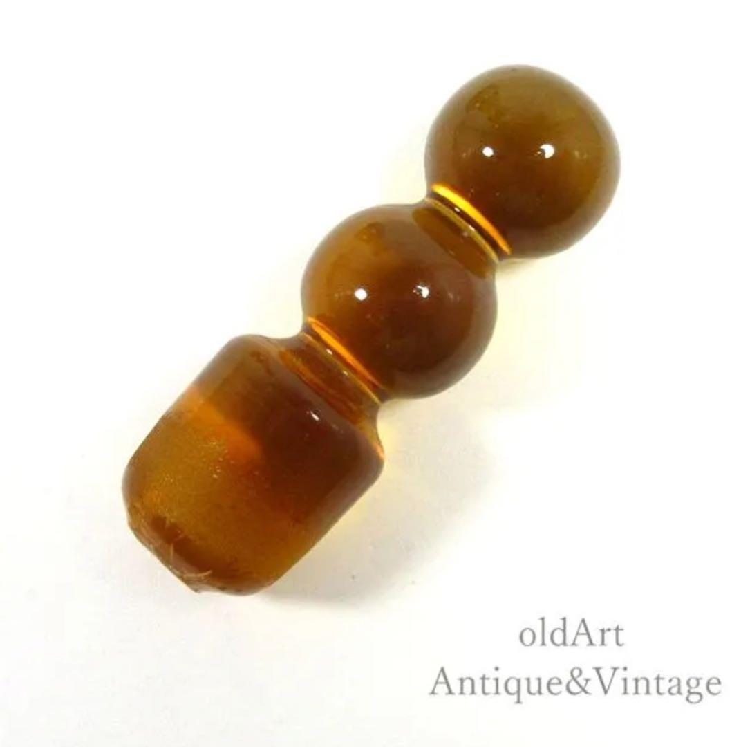 USA製アメリカンヴィンテージガラスピッチャージャグ水差し蓋付きオブジェ