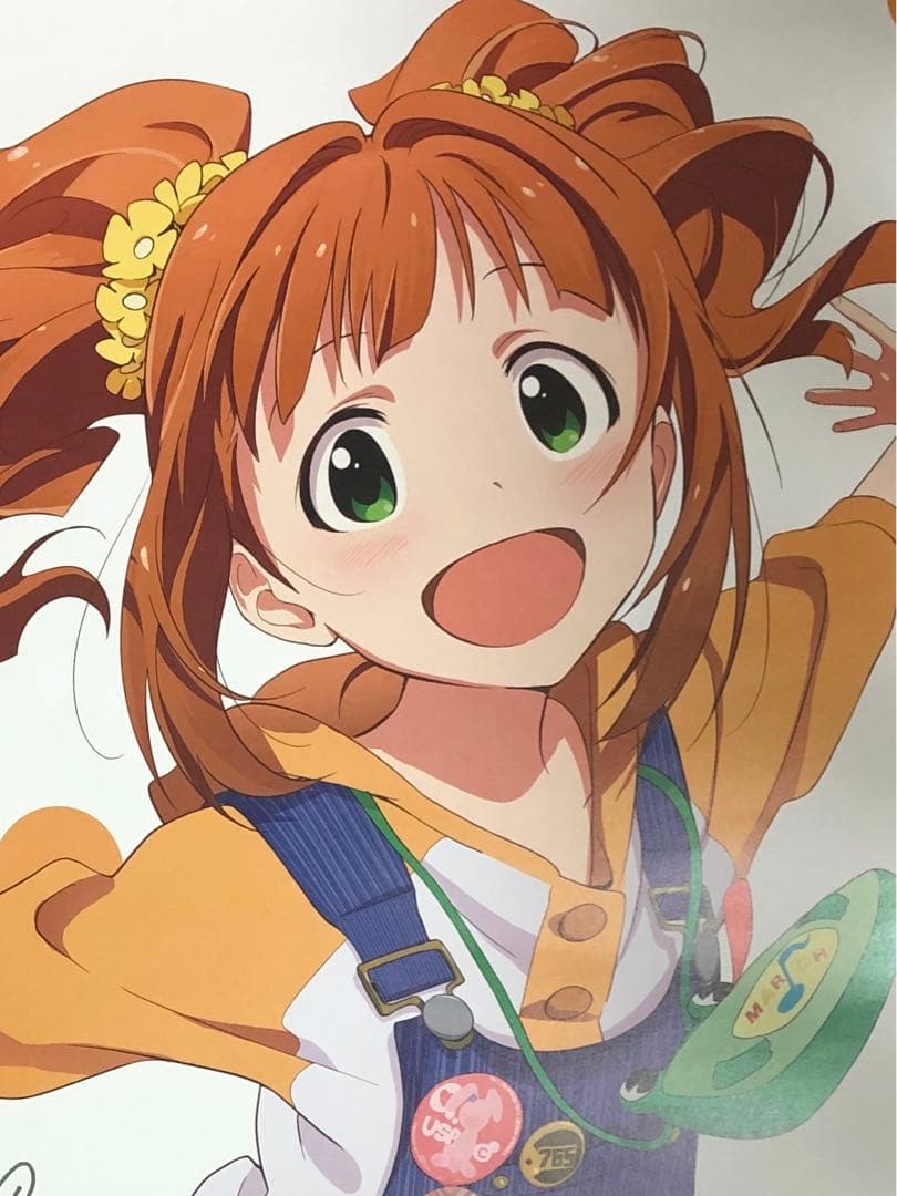 【非売品・超希少】高槻やよい 三浦あずさ B2サイズ リバーシブル ポスター