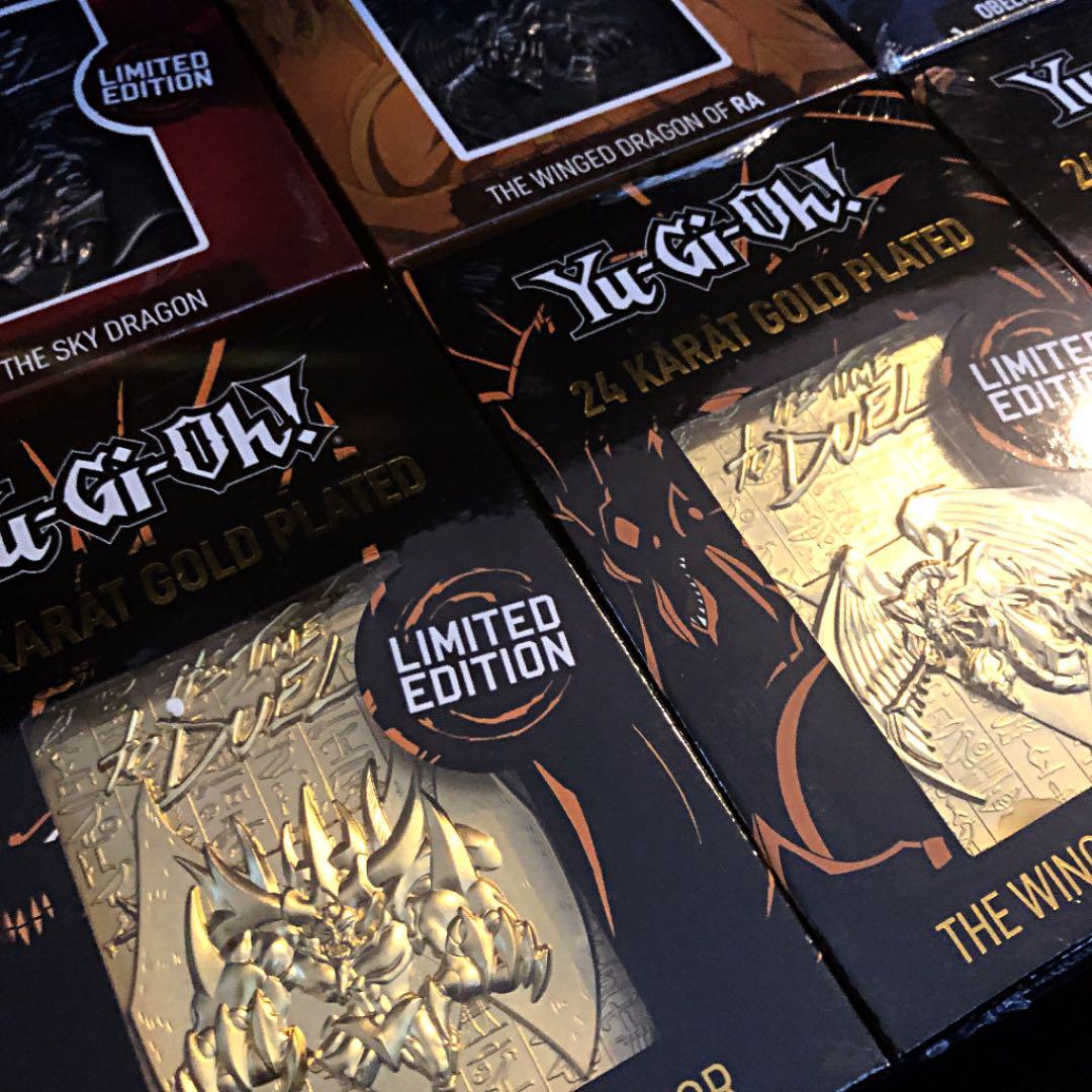 遊戯王　三幻神　金属製メタルカード　6点セット 新品未開封