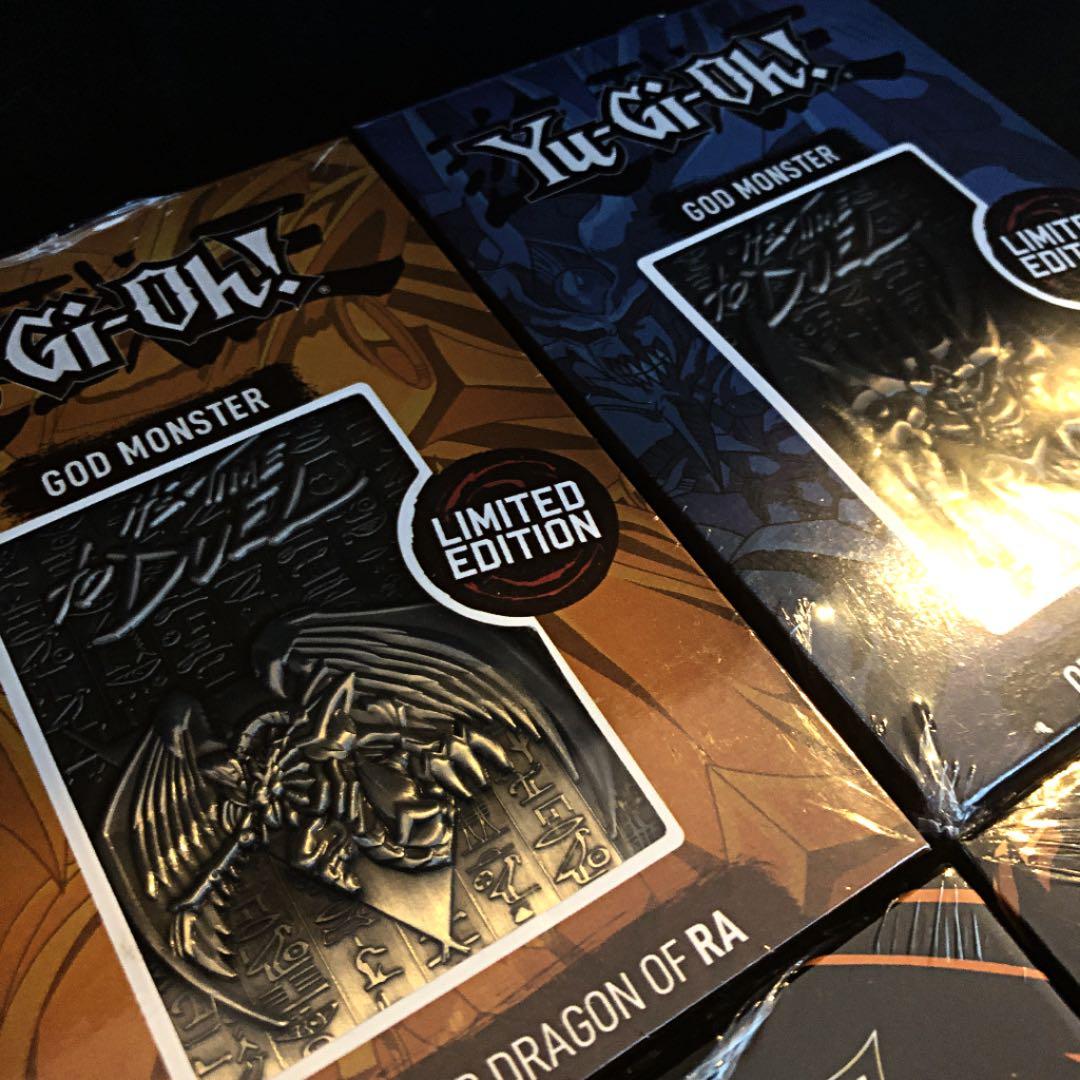 遊戯王　三幻神　金属製メタルカード　6点セット 新品未開封