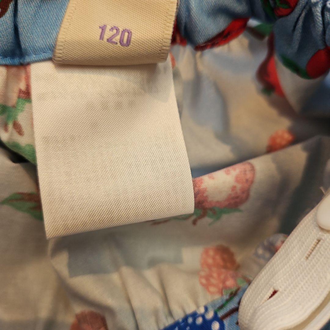 アナスイミニ　レトロ　フルーツ柄　セットアップ　靴下　120cm　未使用