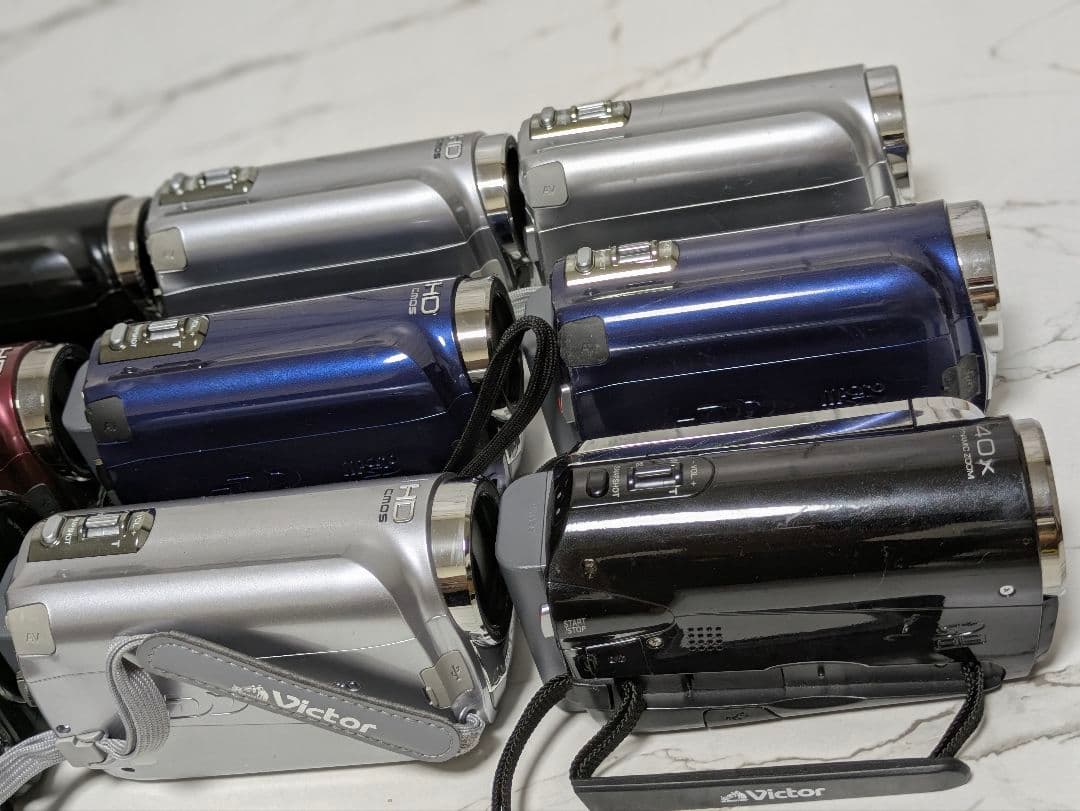 【動作品】Victor　GZシリーズ　HDD内蔵モデル　9台　激安まとめ売り