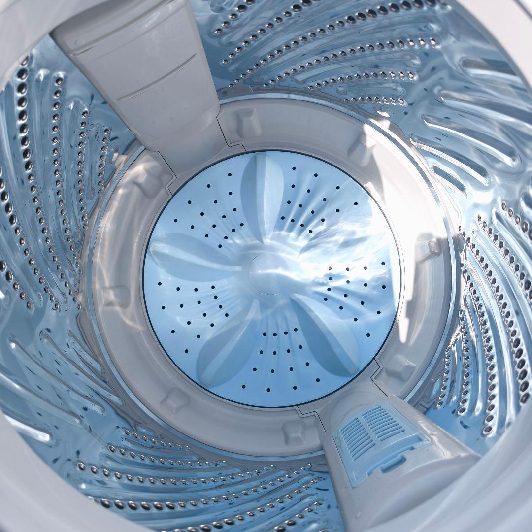 ハイセンス 洗濯機 4.5kg 1-2人用 激流洗浄 風乾燥 簡単操作 美品