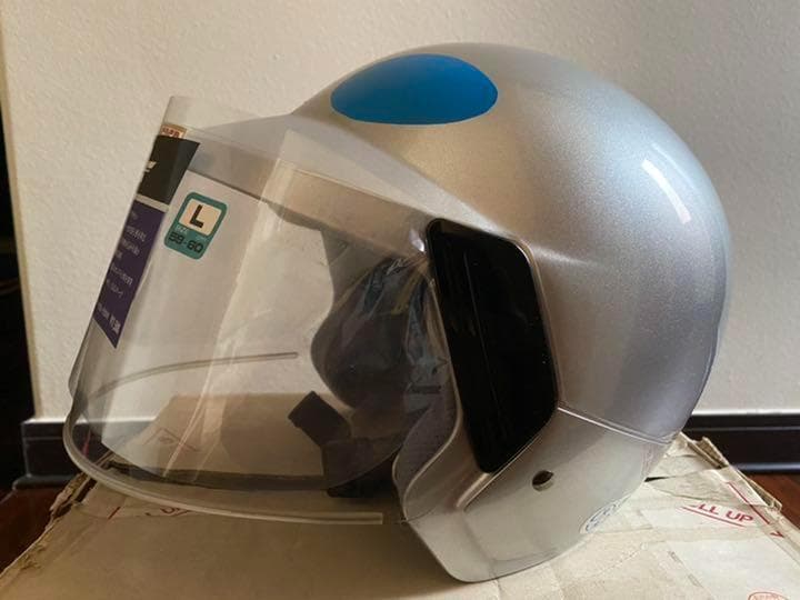 ウルトラマンパワード桜井ホンダ　鈴鹿8耐　デモンストレーション時使用ヘルメット