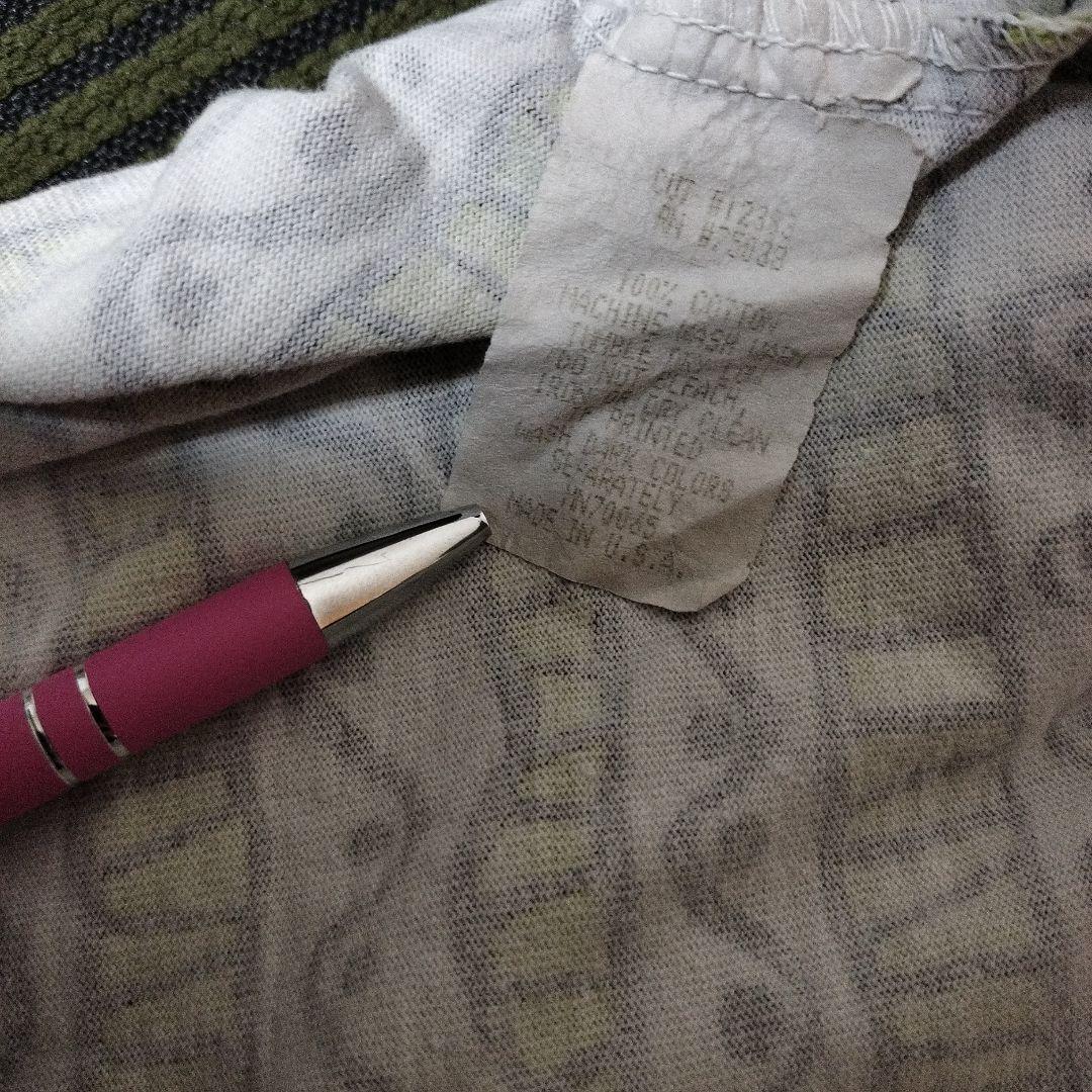 VISION 総柄Tシャツ 80s Vintage オールドスケート