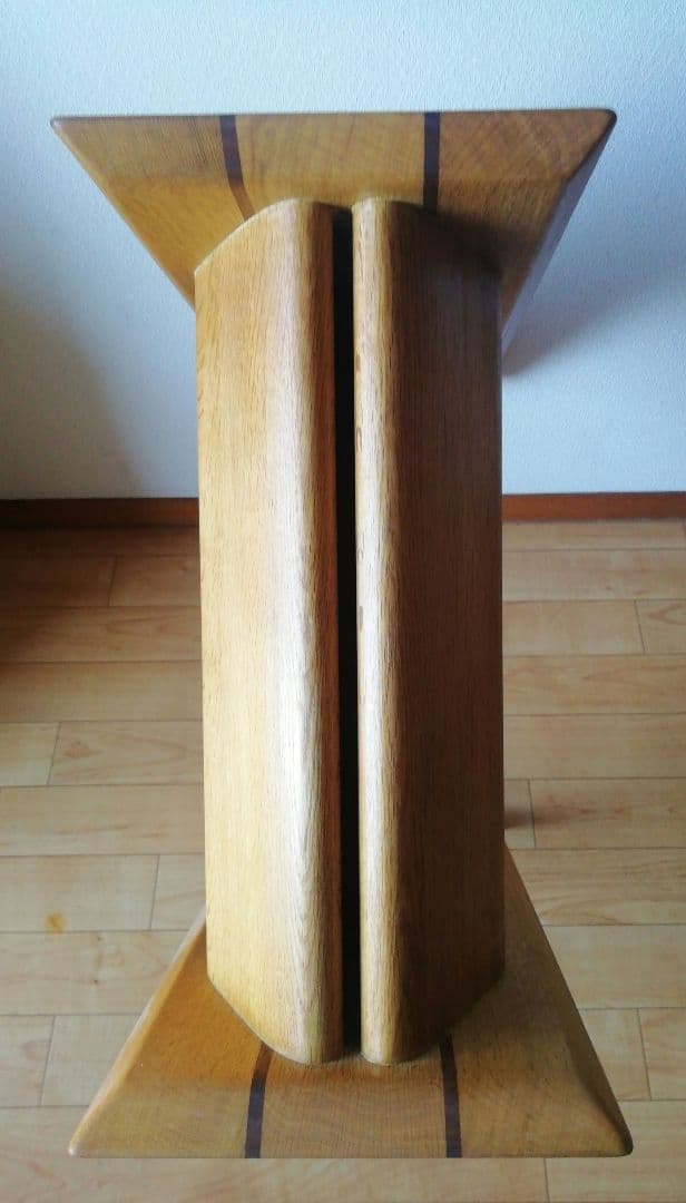 お洒落な　無垢材　サイドテーブル　検、飛騨家具