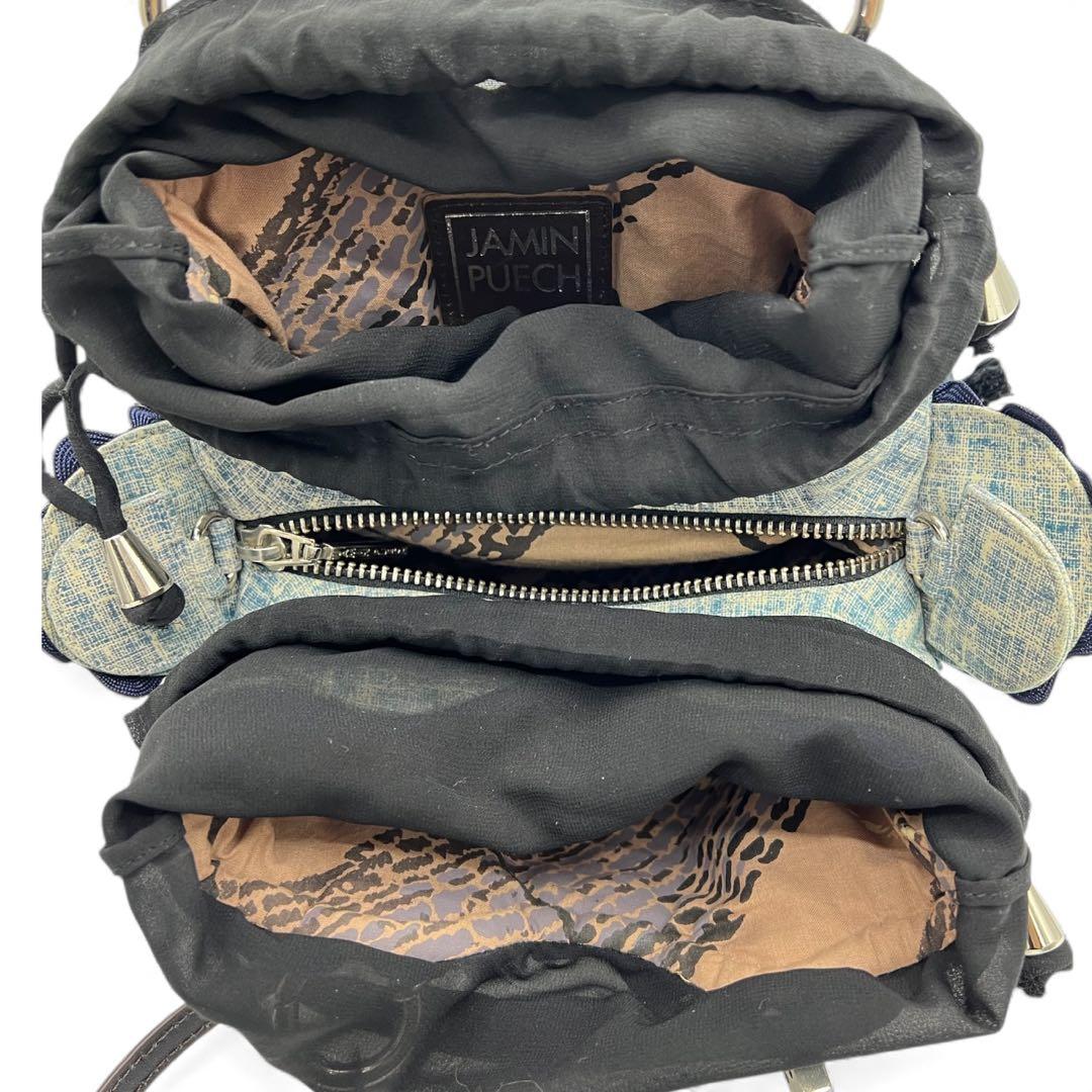 極美品　JAMIN PUECH ハンドバッグ　ビーズ　ビーズ　y2k 416