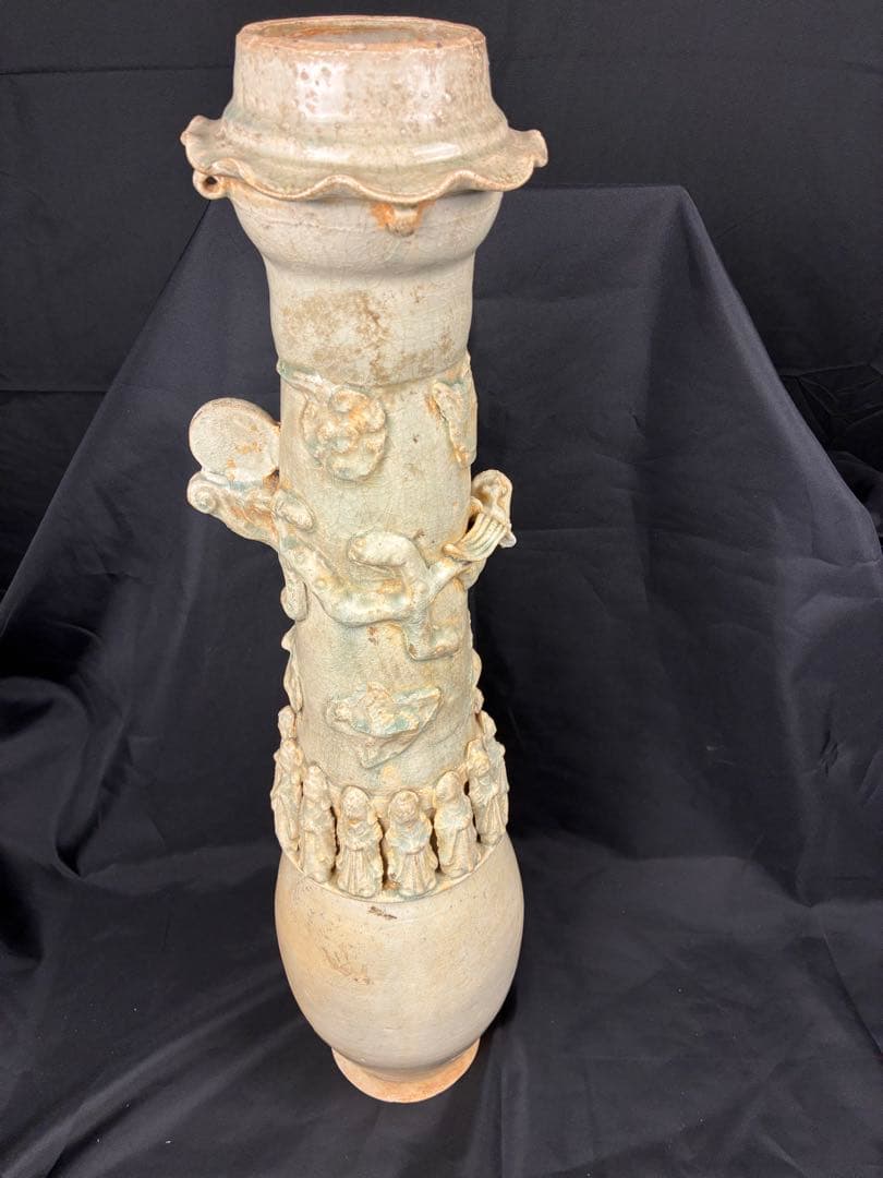 中国 青白磁 壺