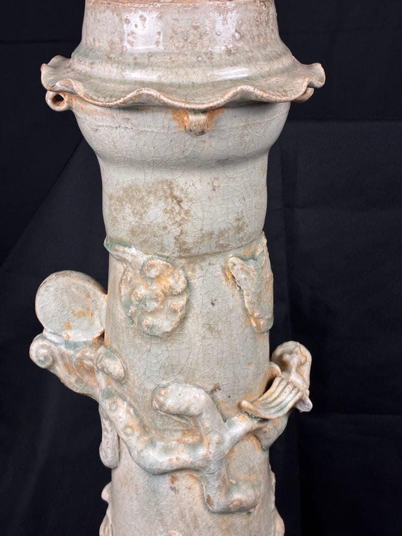 中国 青白磁 壺