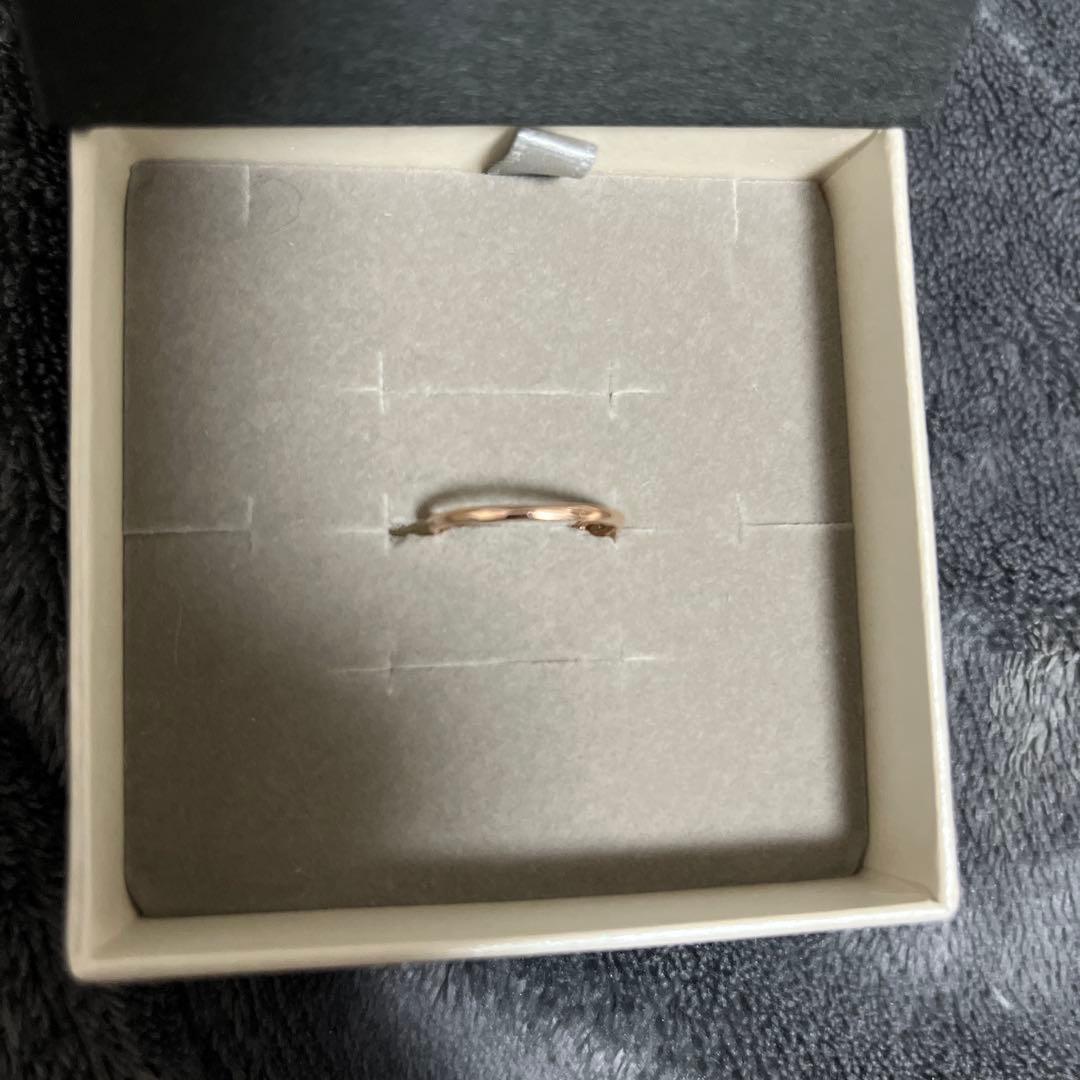 TSUTSUMI K10ピンクゴールド ピンクトルマリンリング