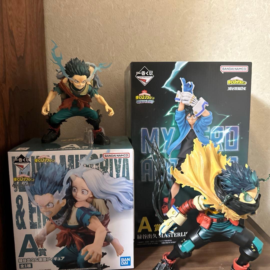 一番くじ 僕のヒーローアカデミア 緑谷出久　デク & 壊理　他