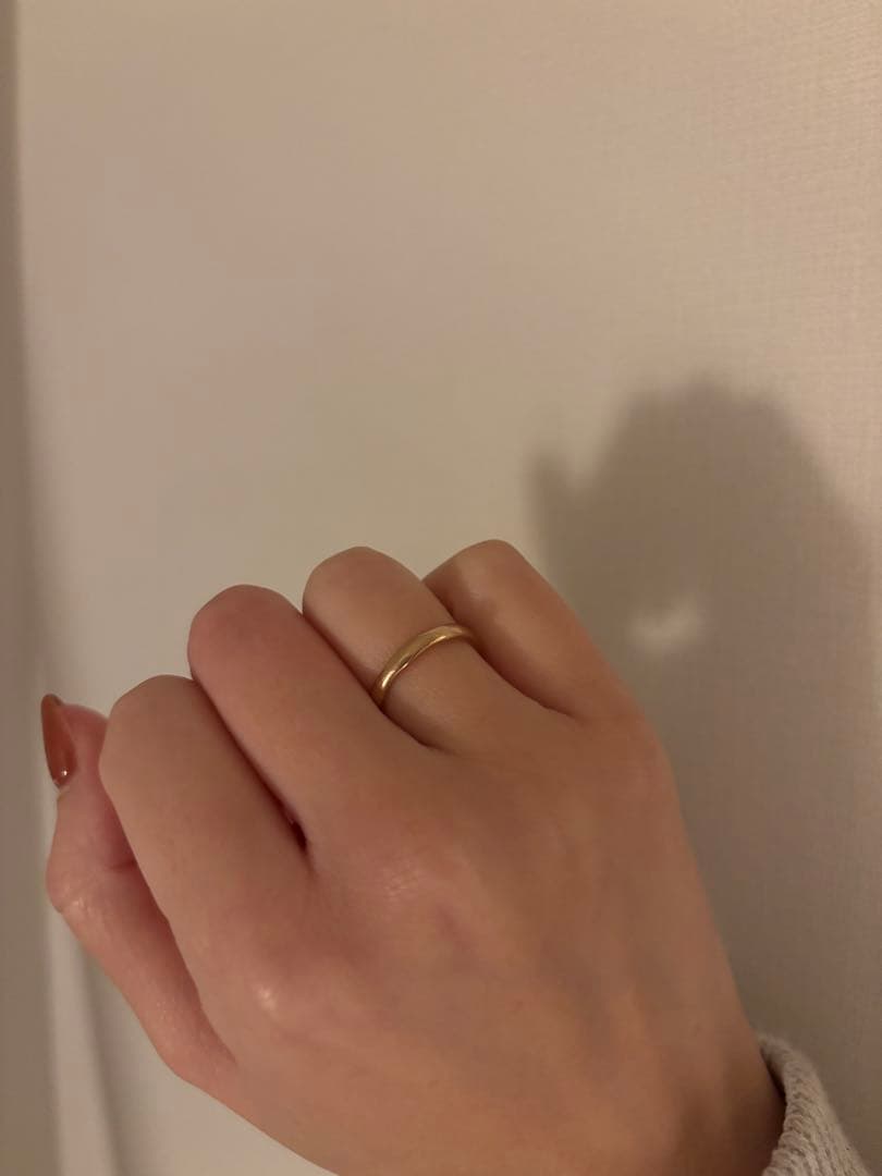 eteピンクゴールド リング 11号