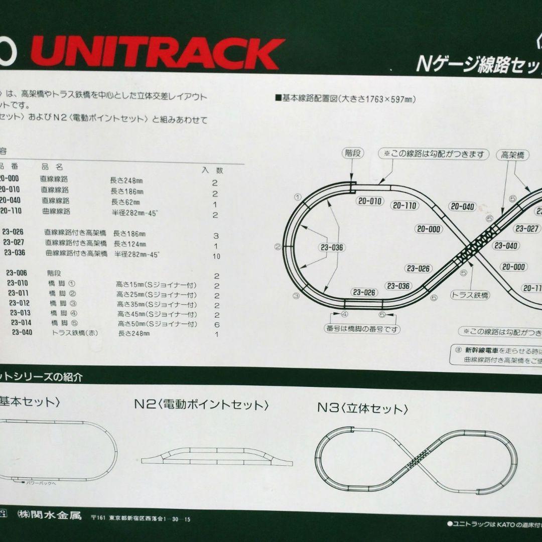 KATO ユニトラックNシリーズ（立体セット）