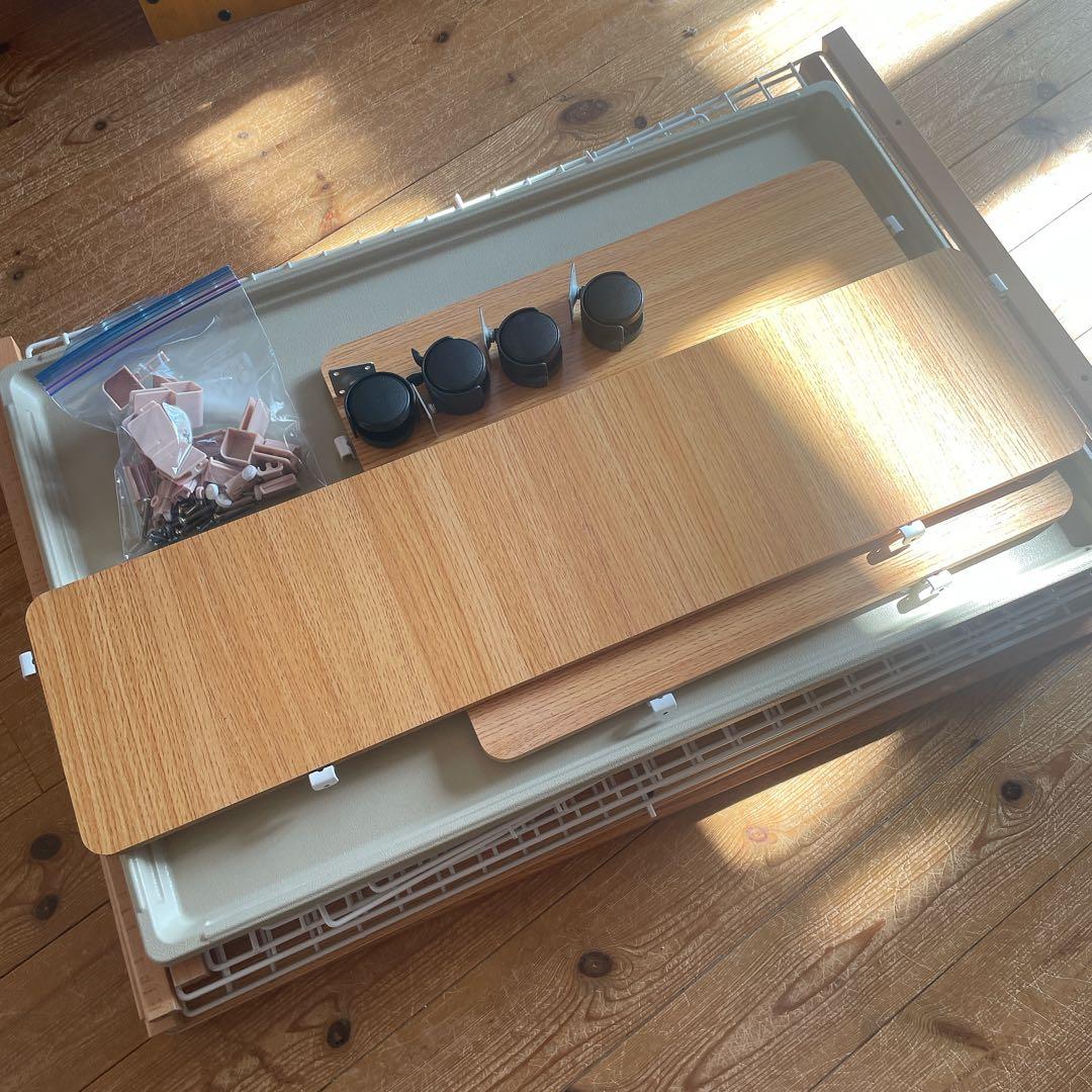 木製キャットケージ2段