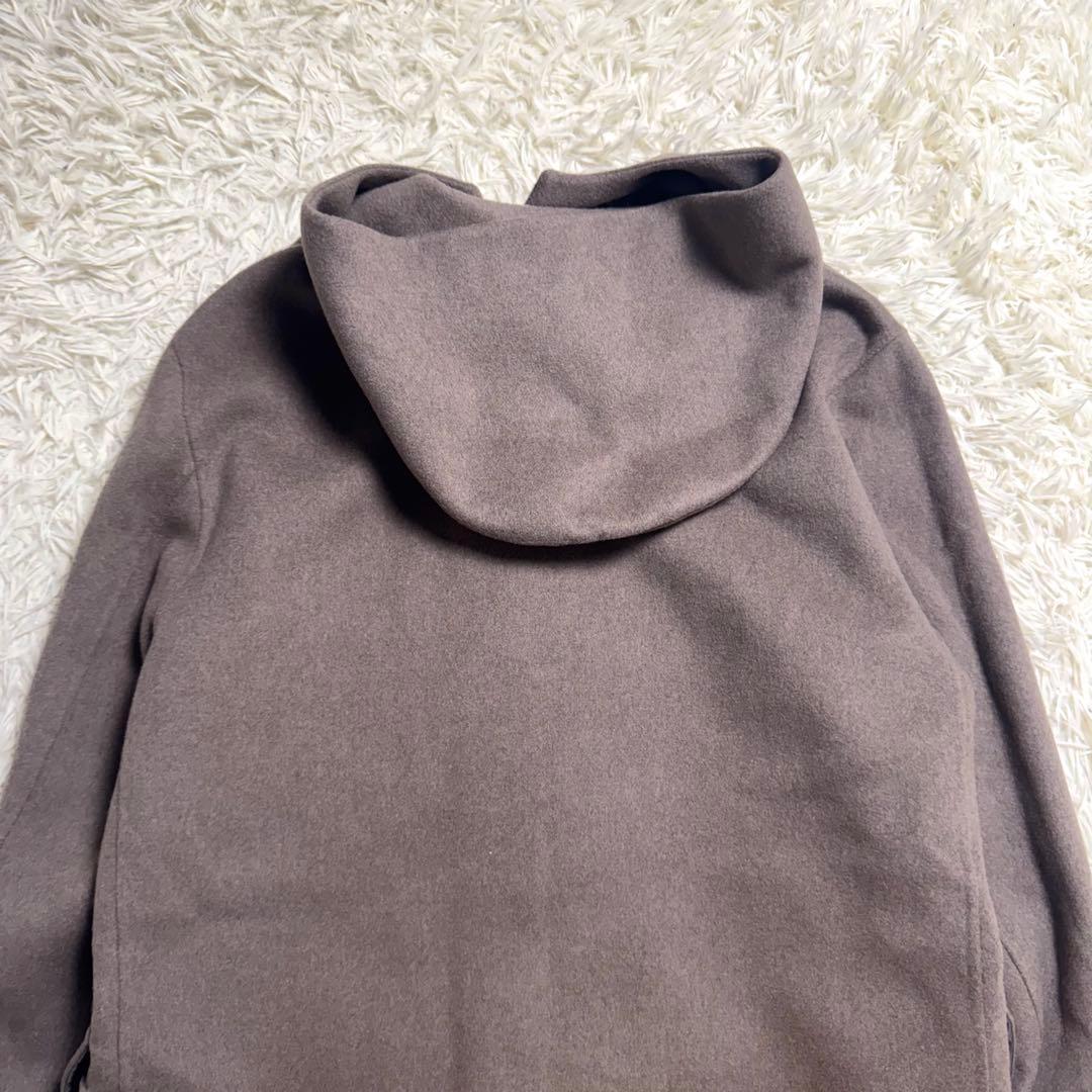 【美品】現行セオリー　フーデッド ウールカシミヤ コート メンズS ユニセックス