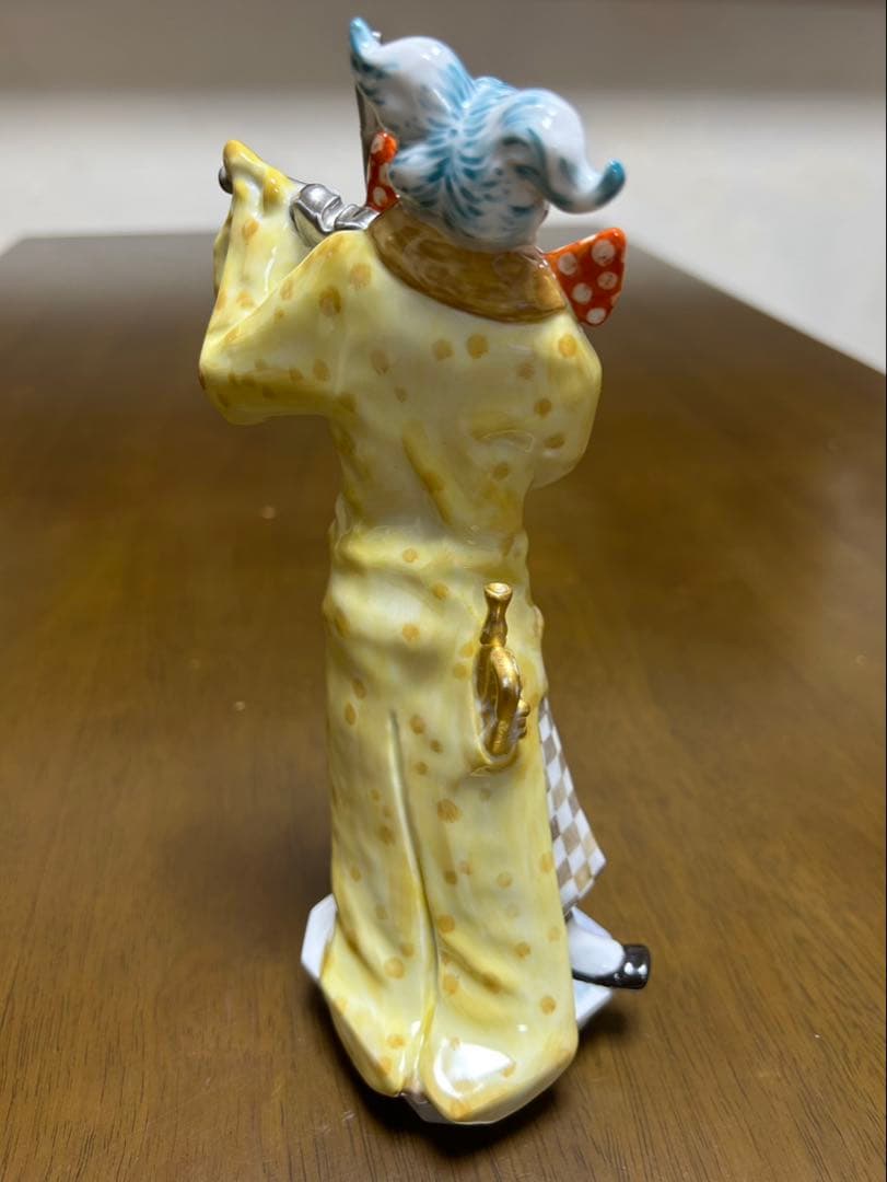 道化師の陶器置物訳アリMeissen マイセン 天使の音楽隊 陶磁器 バイオリン