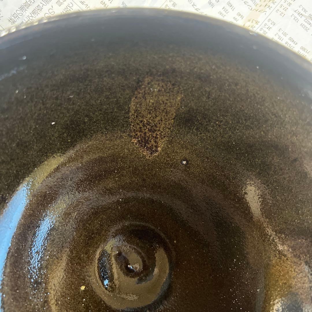 黒い茶碗 光沢仕上げ