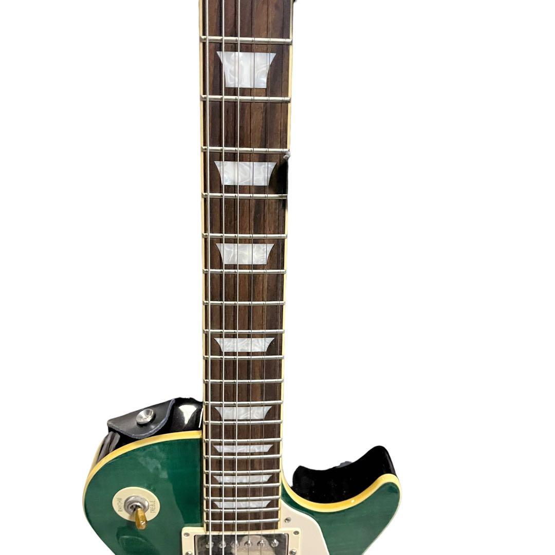 【メ0111-21】 Burny LespaulCustomレスポールグリーン