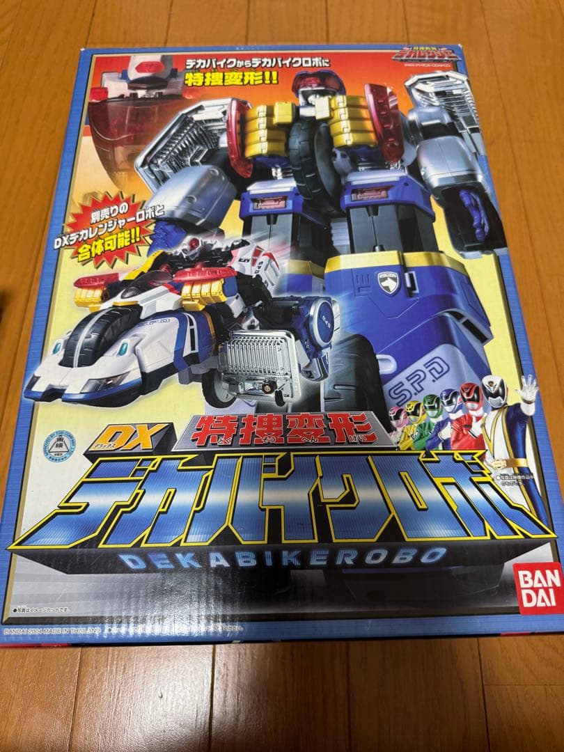 【未使用品極美品】特捜変形DXデカバイクロボ　デカレンジャー
