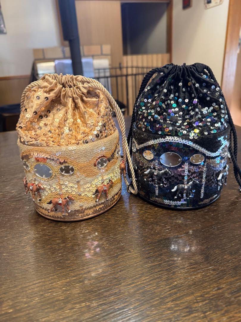 e*2様 アンテプリマ　LUNAPARK総スパンコール　バック