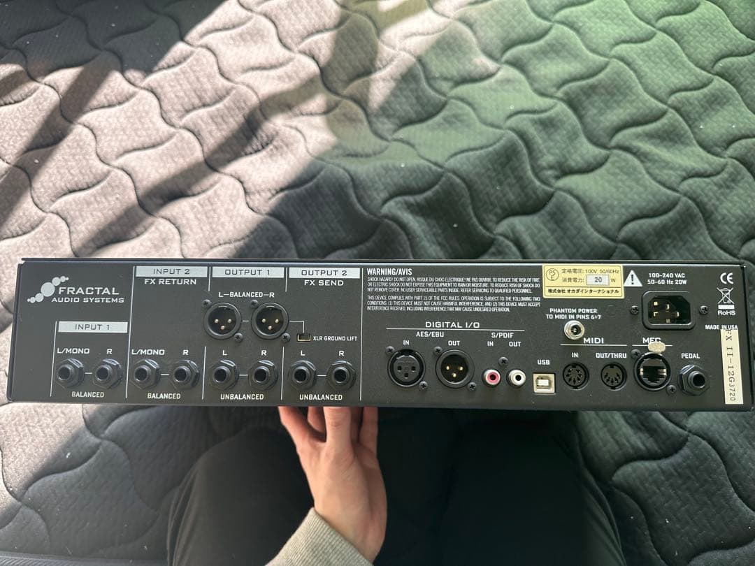 Fractal Audio Axe-Fx II MarkII 3点セット ギター