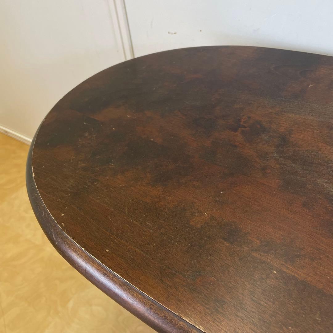 北海道民芸家具 テーブル サイドテーブル ダイニングテーブル 花台 ビンテージ