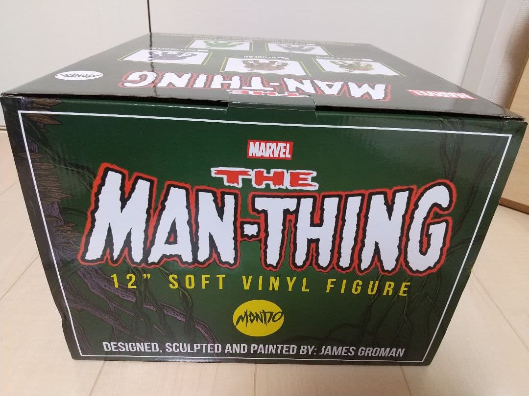 MAN THING　マン・シング　インディーズソフビ　約30cm　美品