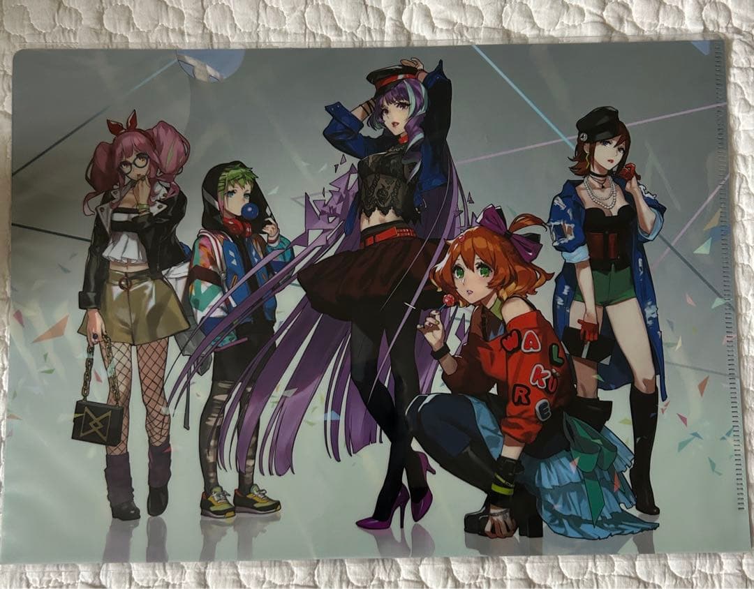 マクロスΔ  ワルキューレ  クリアファイル