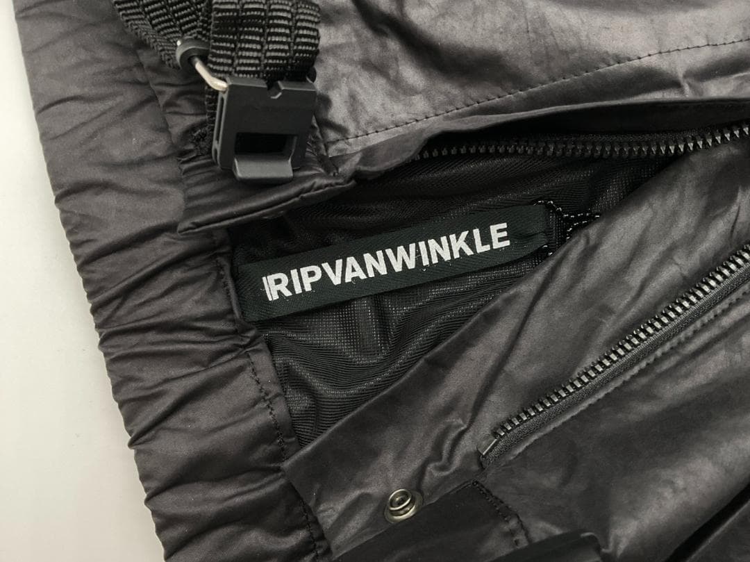 未使用品 RIPVANWINKLE アノラックパンツ 5 ブラック