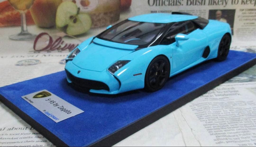 ミニカー LOOKSMART Lamborghini 5-95 Coupe Zagato