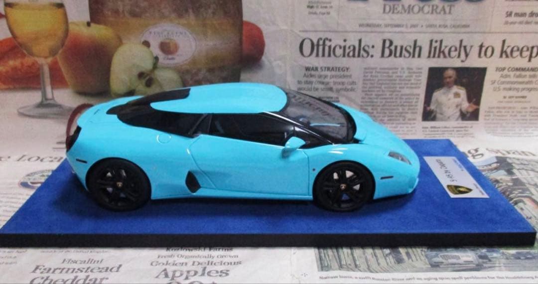 ミニカー LOOKSMART Lamborghini 5-95 Coupe Zagato