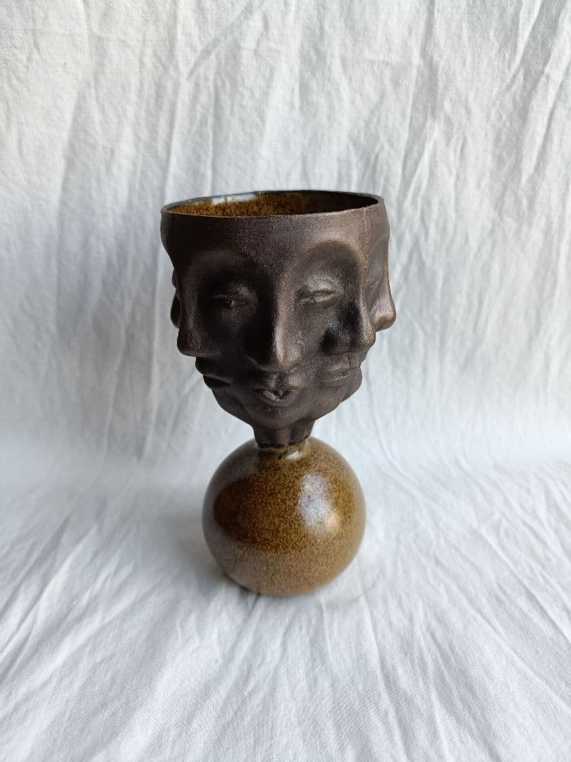 今村能章　人の間　ゴブレット