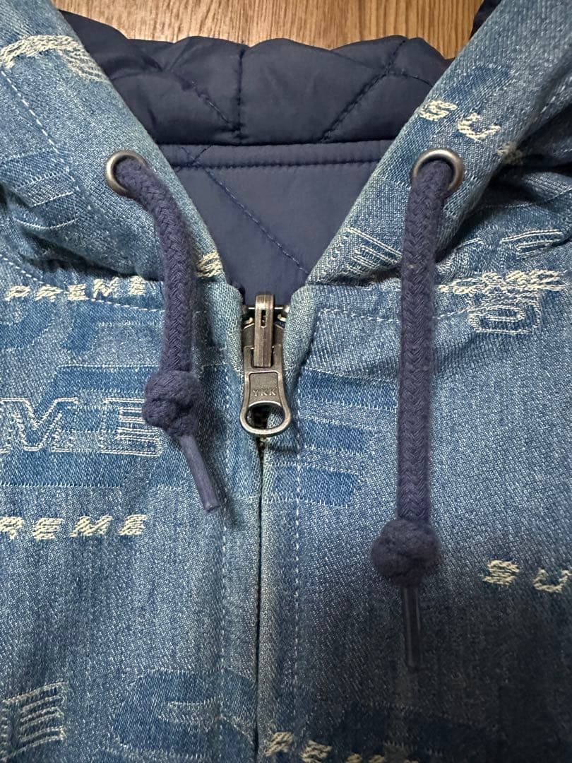 supreme シュプリーム デニム パーカー ジャケット　XL
