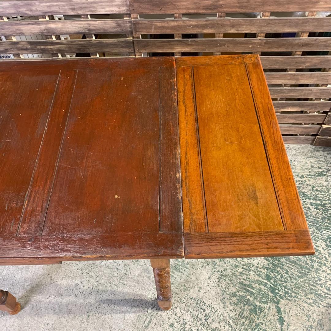 J762 ヴィンテージ 木製テーブル バタフライテーブル ツイストレッグ