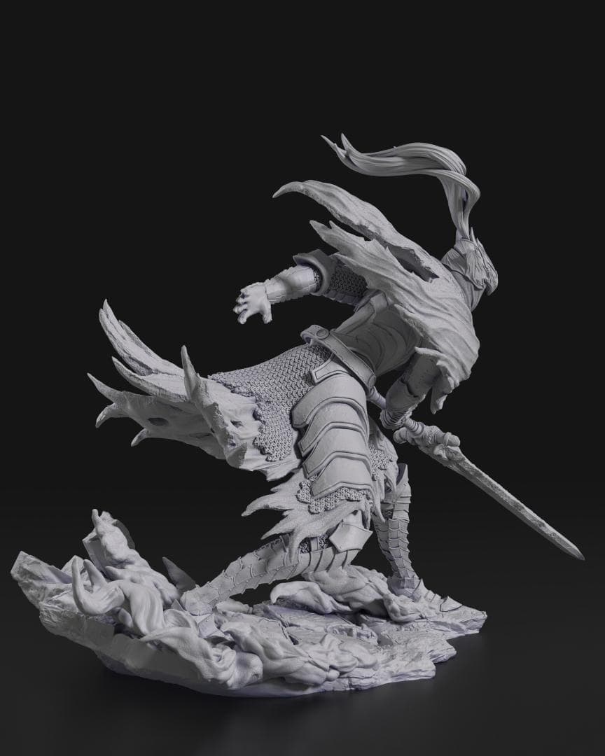 1/10　未塗装 未組立　フィギュア　ガレージキット　DARK SOULS