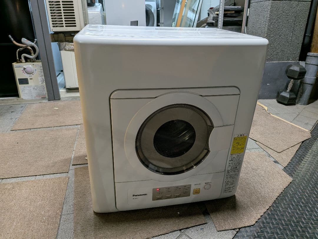 大阪市内配送無料 2024年製 パナソニック 衣類乾燥機 6kg NH-D603
