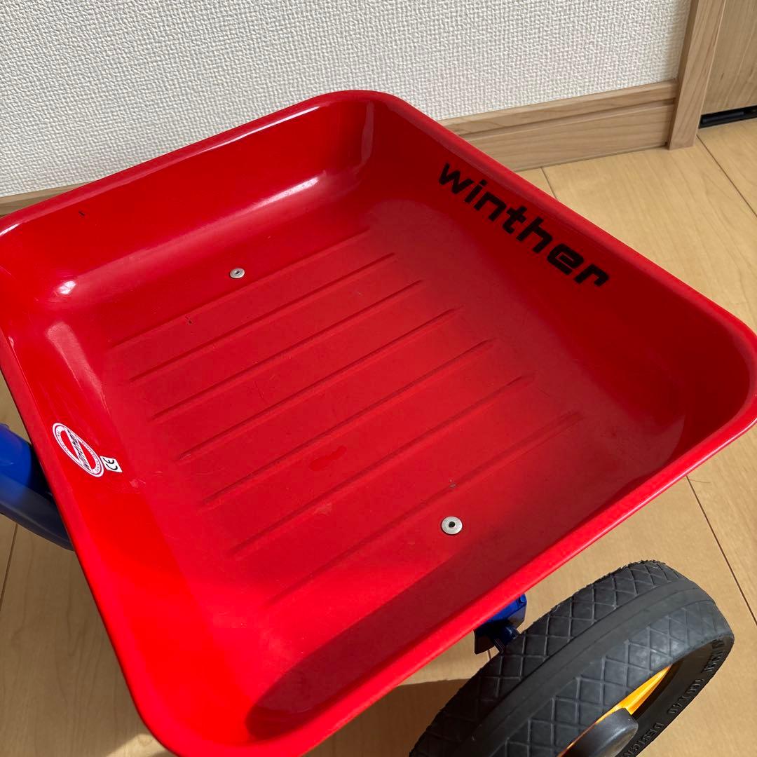 ✳︎１６日まで価格✴︎ボーネルンド　ウィンザー　ペリカンデザイン三輪車 Vハンドル