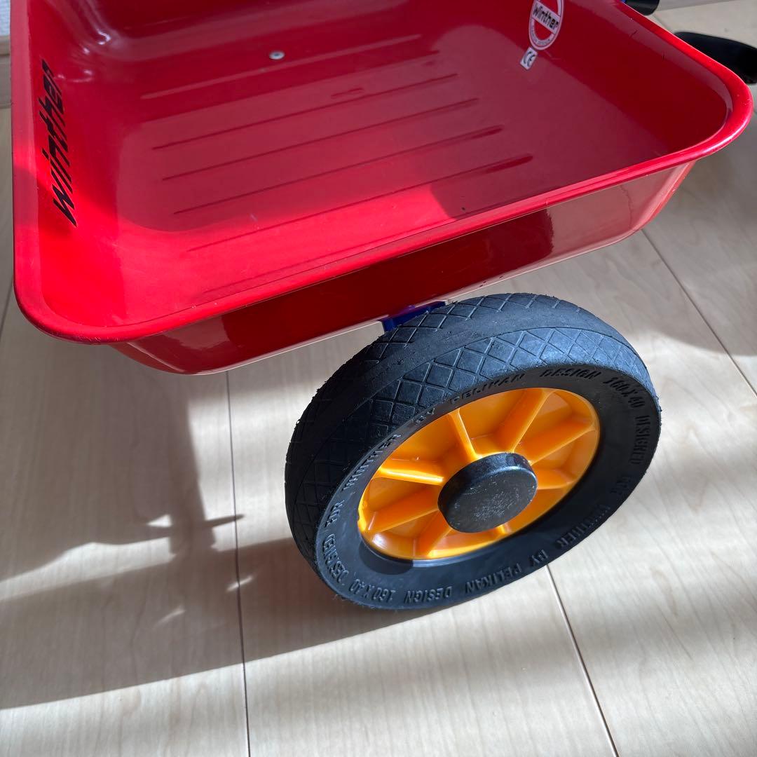 ✳︎１６日まで価格✴︎ボーネルンド　ウィンザー　ペリカンデザイン三輪車 Vハンドル