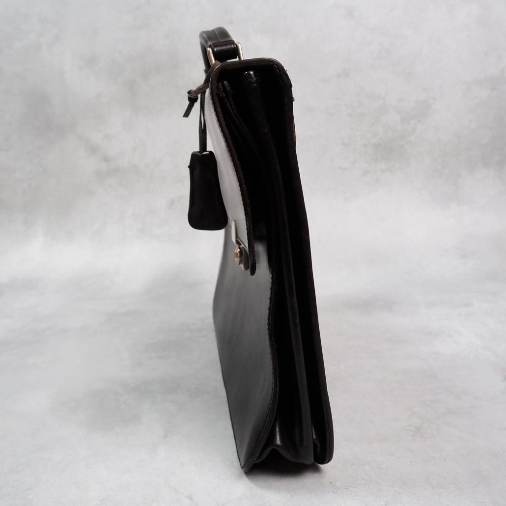 茶芯 鍵付き Felisi オールレザーブリーフケース ビジネスバッグ 1929