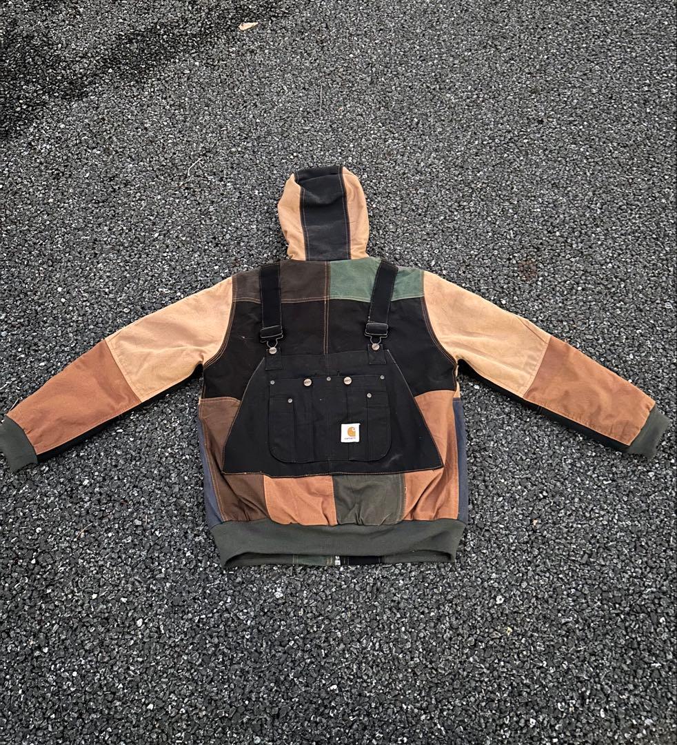 Carhartt パッチワーク　アクティブジャケット