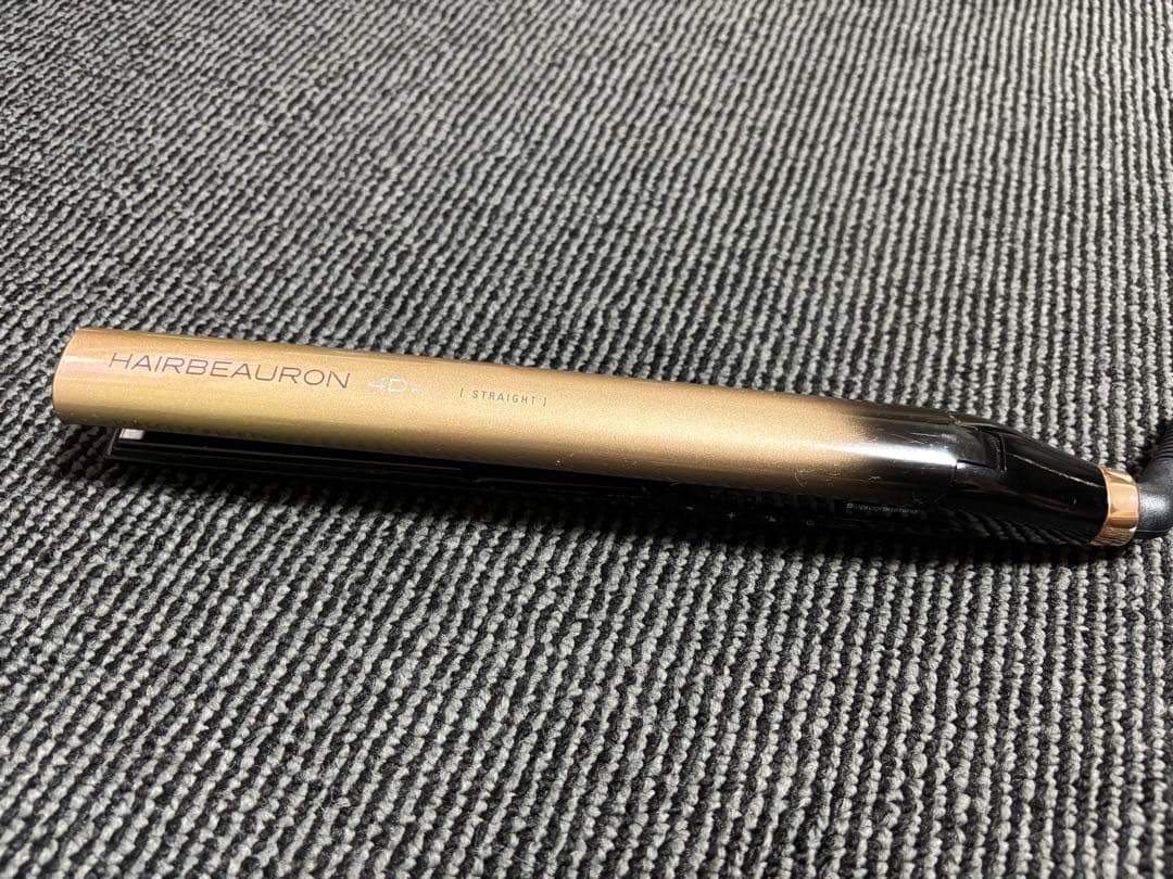 HAREBEAIRON ストレートヘアアイロン ブラック/ゴールド　ジャンク品