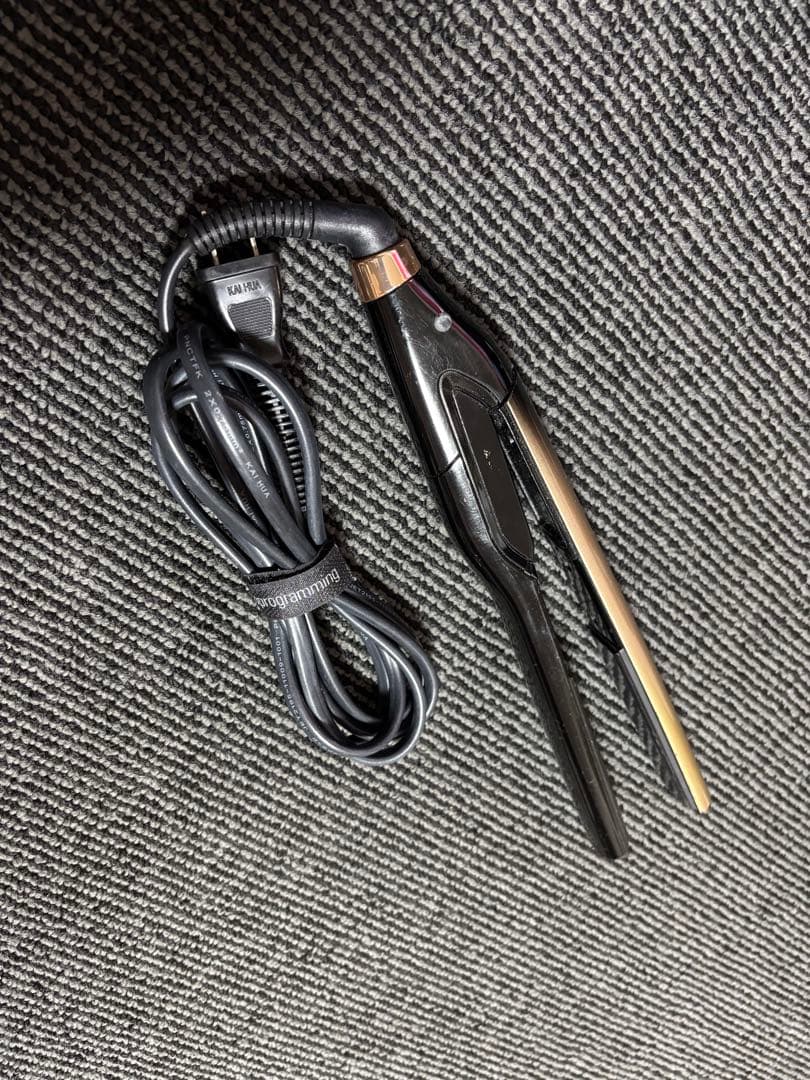 HAREBEAIRON ストレートヘアアイロン ブラック/ゴールド　ジャンク品