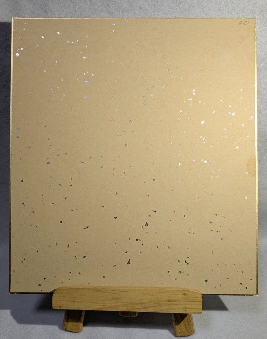 柳原良平先生 直筆画 カラーイラストサイン色紙「日本丸と横浜シンボルタワー」